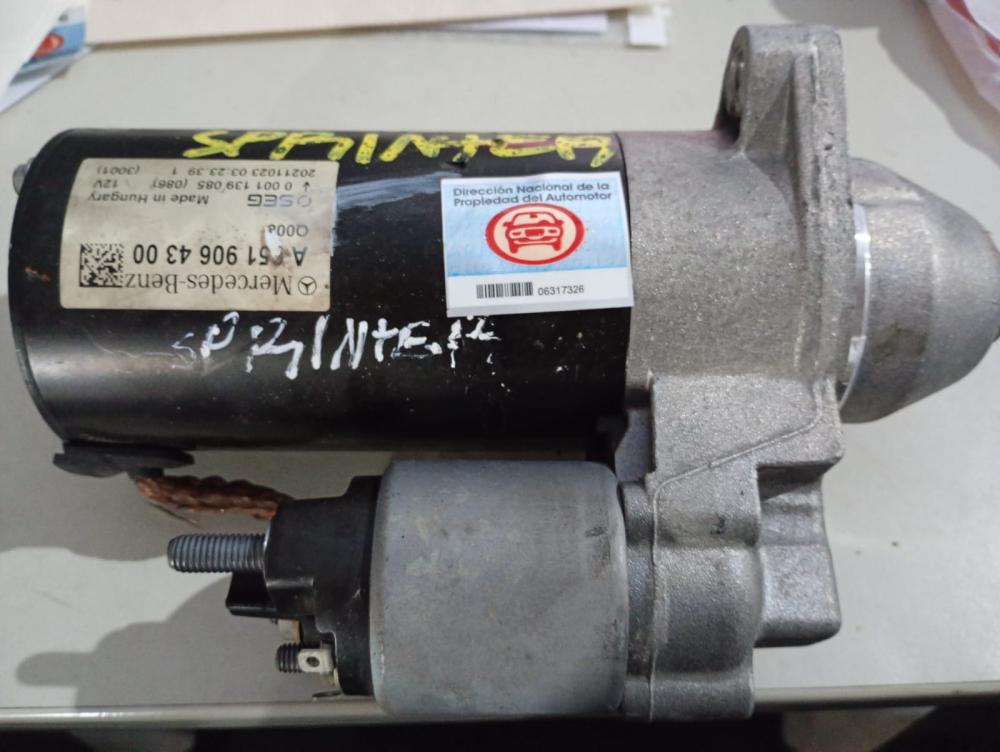 MOTOR DE ARRANQUE MERCEDES BENZ SPRINTER 316 CDI FURGON