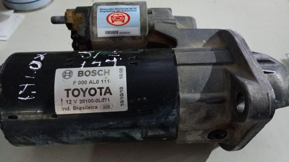 MOTOR DE ARRANQUE TOYOTA HILUX 4X2 CABINA DOBLE