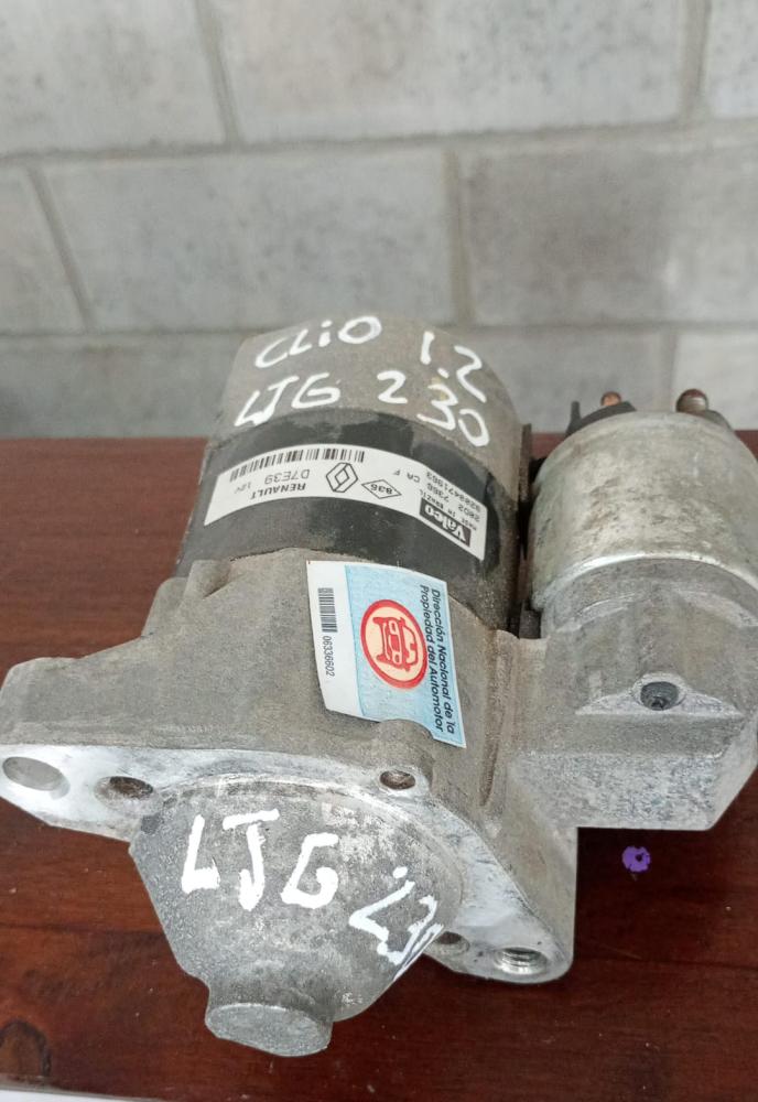 MOTOR DE ARRANQUE RENAULT CLIO 5P AUTHENTIQUE 1.2