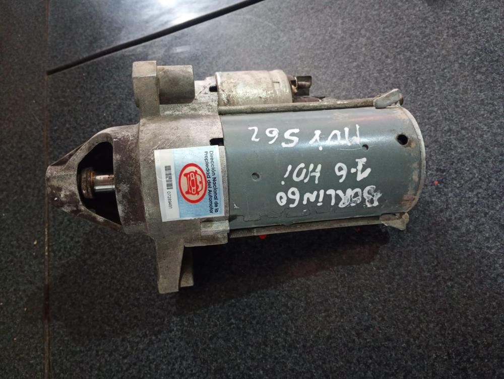 MOTOR DE ARRANQUE CITROEN BERLINGO FURGON 1.6 HDI