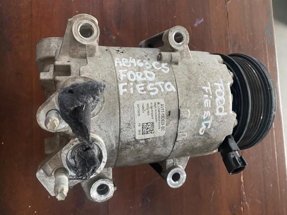 COMPRESOR DE AIRE ACONDICIONADO FORD FIESTA 1.6L SE.