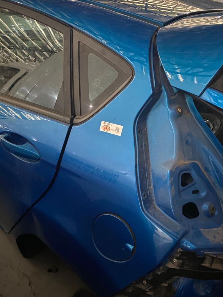 GUARDABARRO TRASERO IZQUIERDO FORD FIESTA 1.6L SE.
