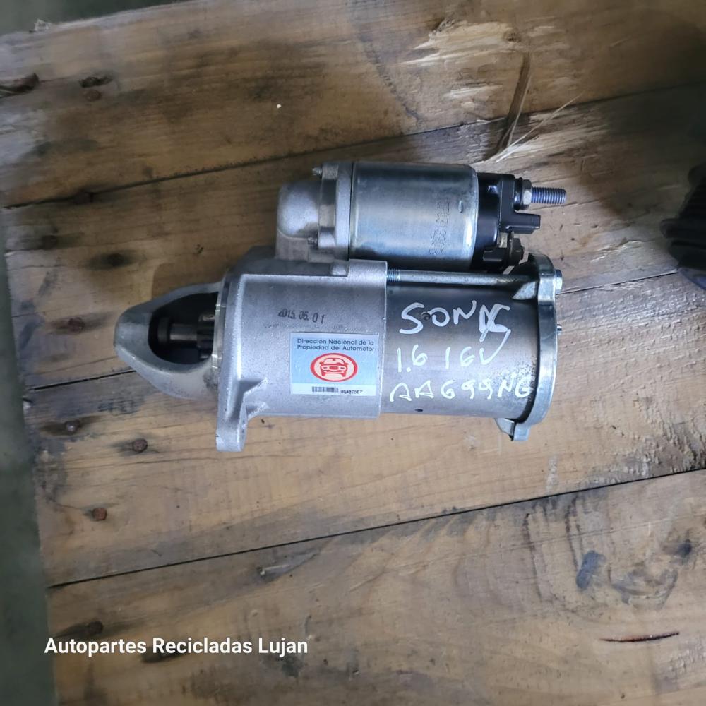 MOTOR DE ARRANQUE CHEVROLET SONIC