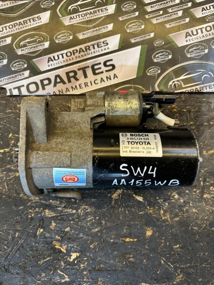 MOTOR DE ARRANQUE TOYOTA SW4 4X4