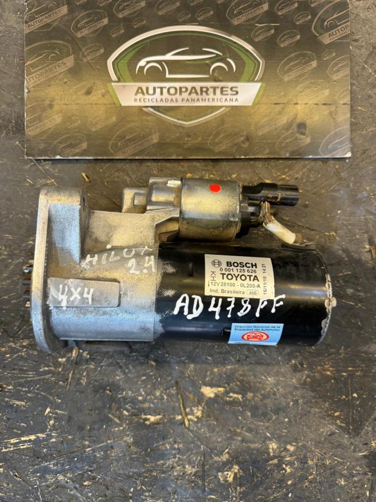 MOTOR DE ARRANQUE TOYOTA HILUX 4X4 C/S DX