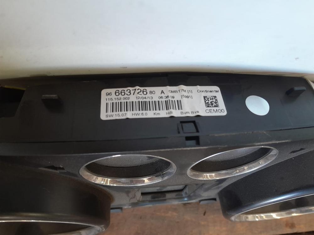 INSTRUMENTAL DE TABLERO PEUGEOT 408 ALLURE+ HDI