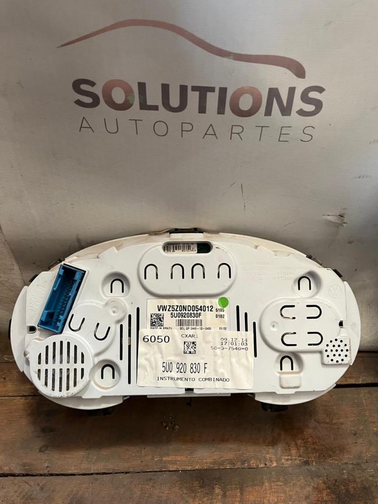 INSTRUMENTAL DE TABLERO VOLKSWAGEN SAVEIRO 1.6L